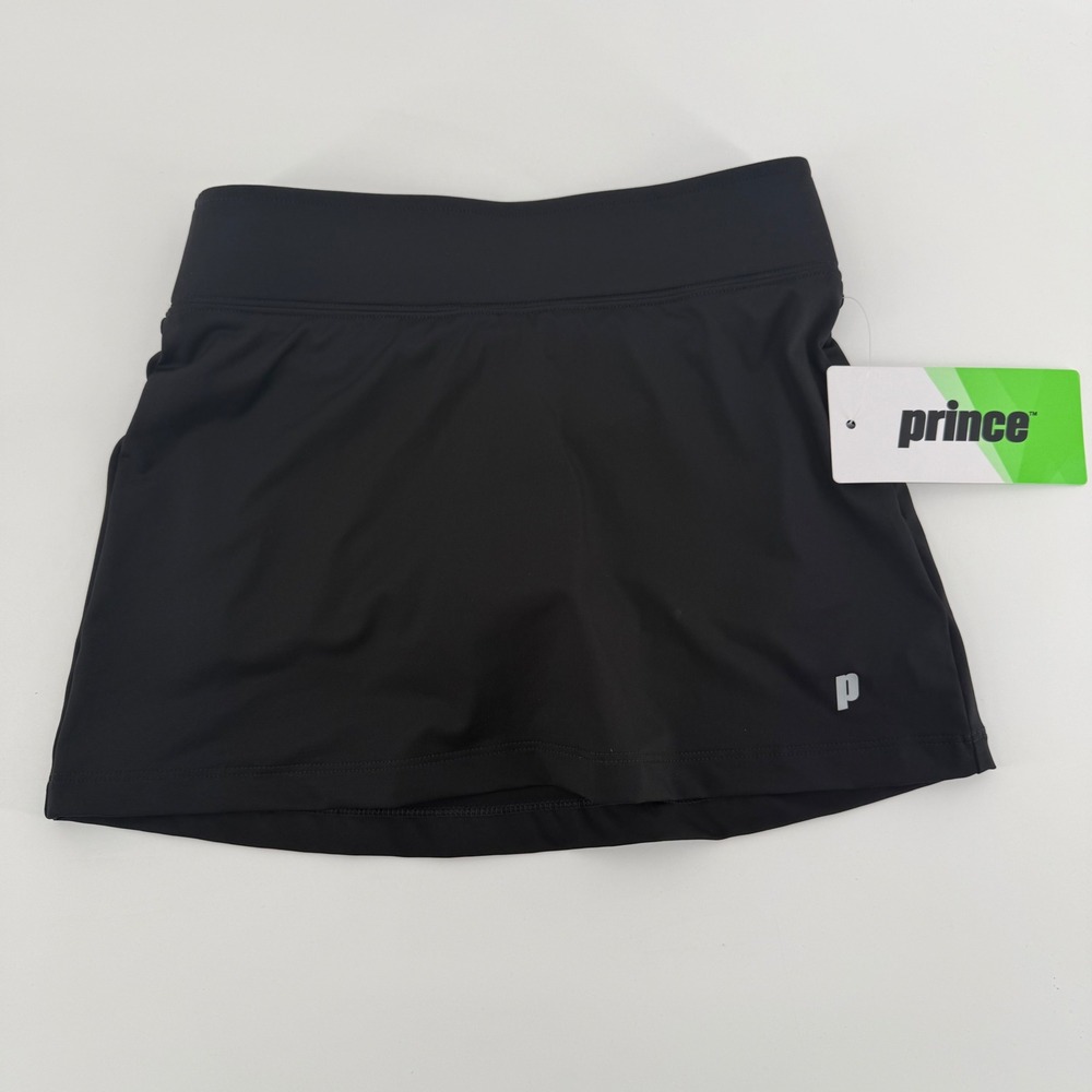 Prince Girls XS Black‎ Tennis Skort Youth Match Core Skort YPT17100